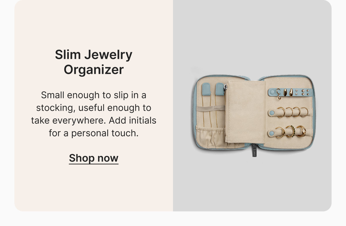 Slim Jewelry Organizer