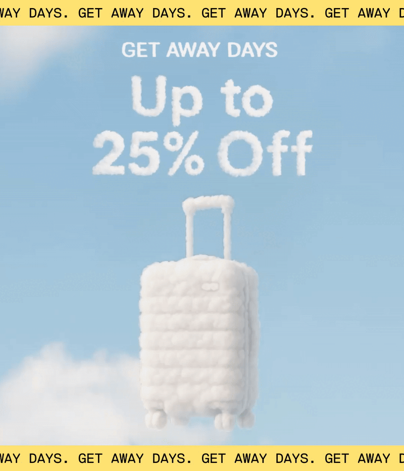 Get Away Days: Up to 25% Off