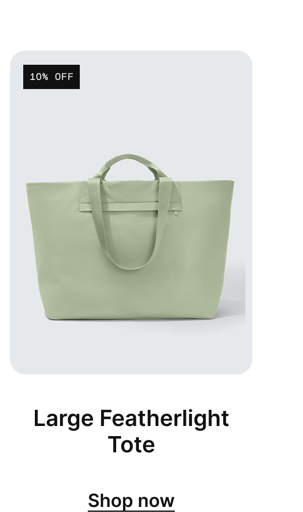 Large Featherlight Tote