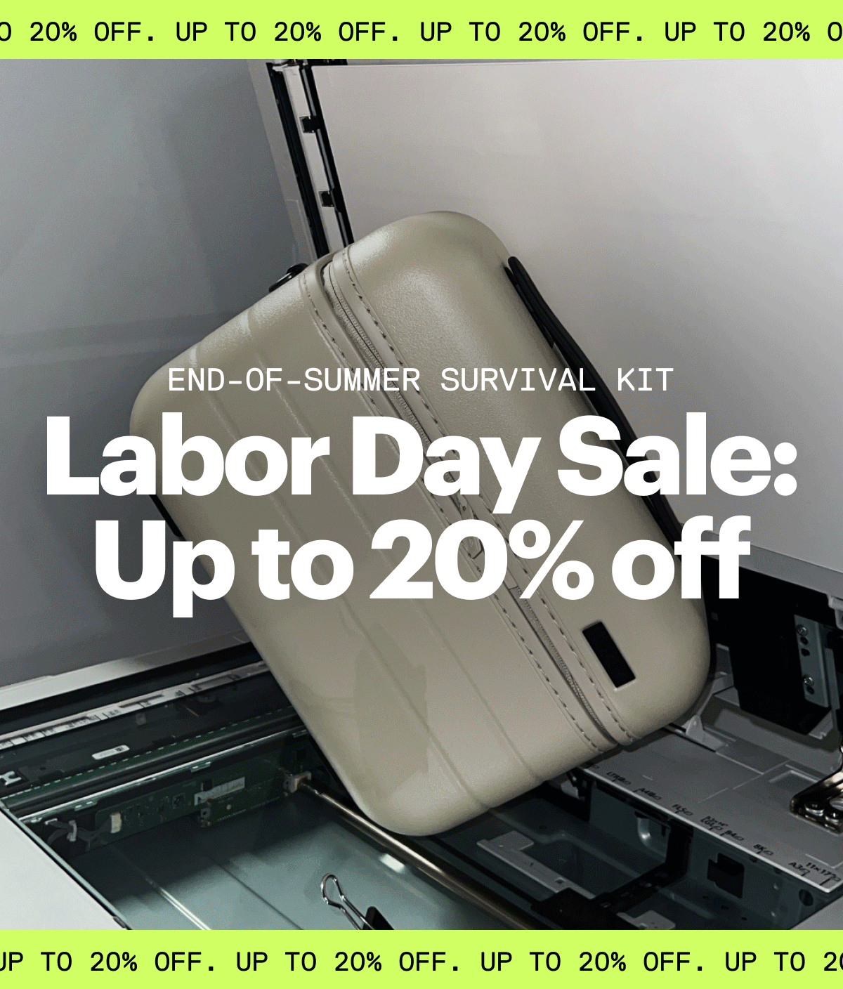 Labor Day Sale: Up to 20% off