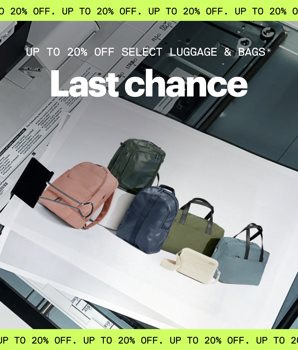 Last Chance: Up to 20% off