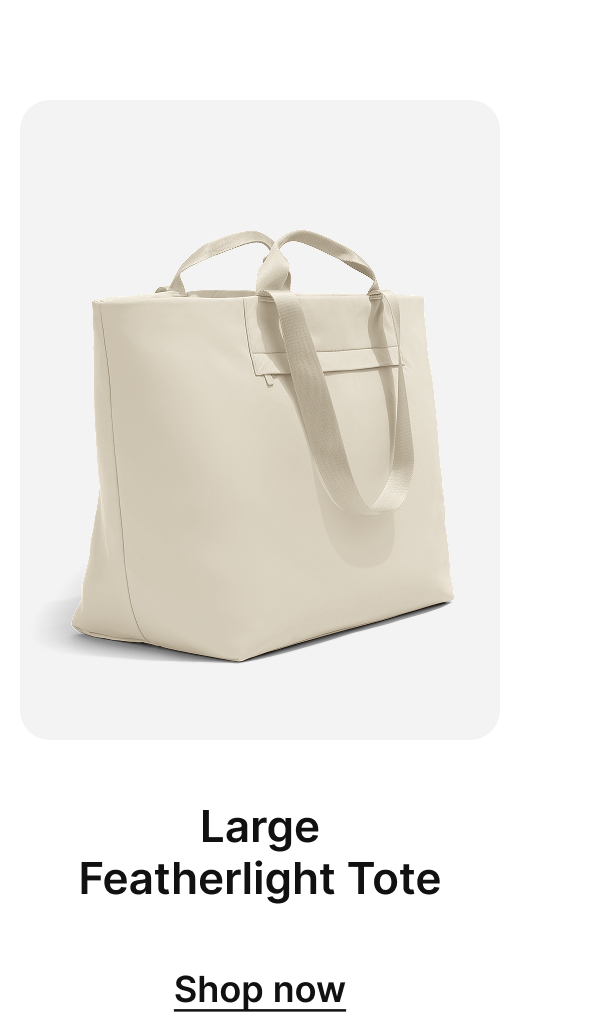 Large Featherlight Tote