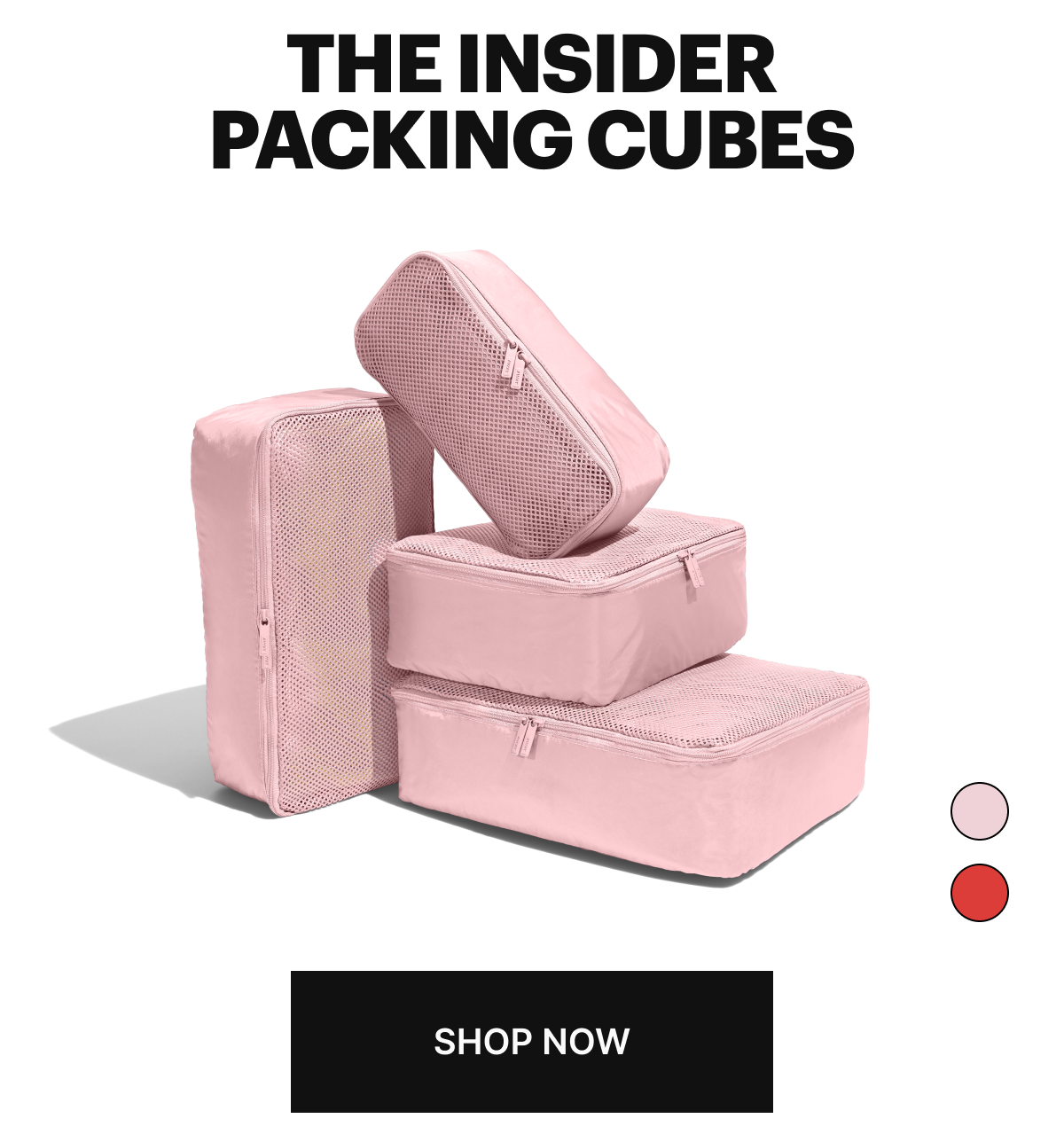 The Insider Packing Cubes