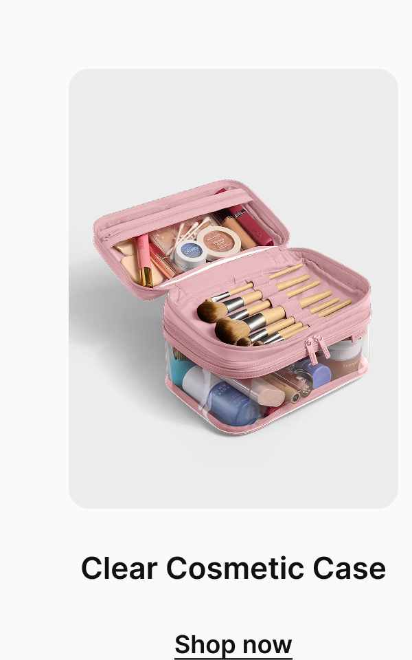 Clear Cosmetic Case | Shop now