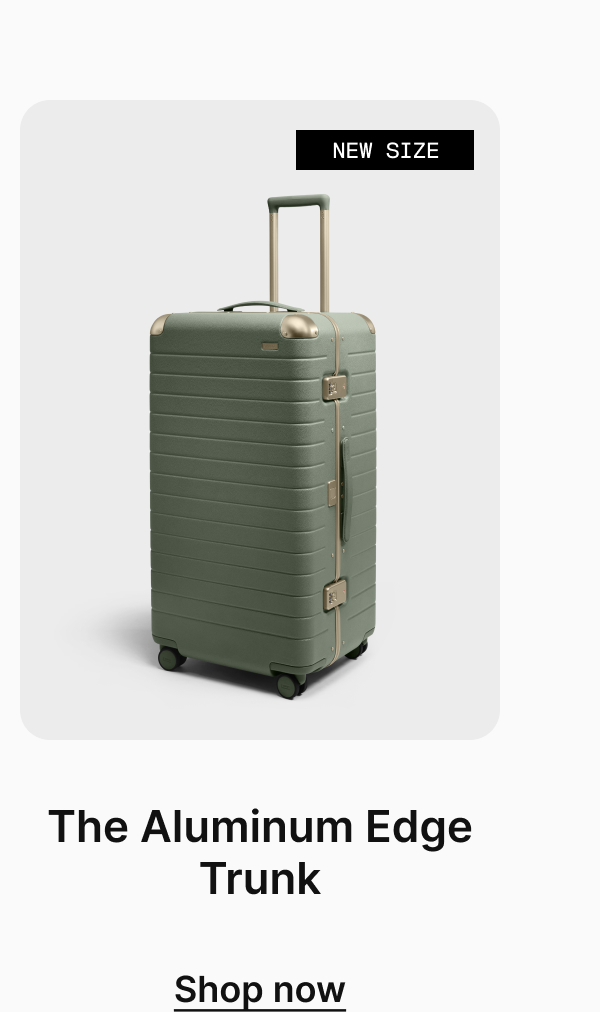 The Aluminum Edge Trunk | Shop now