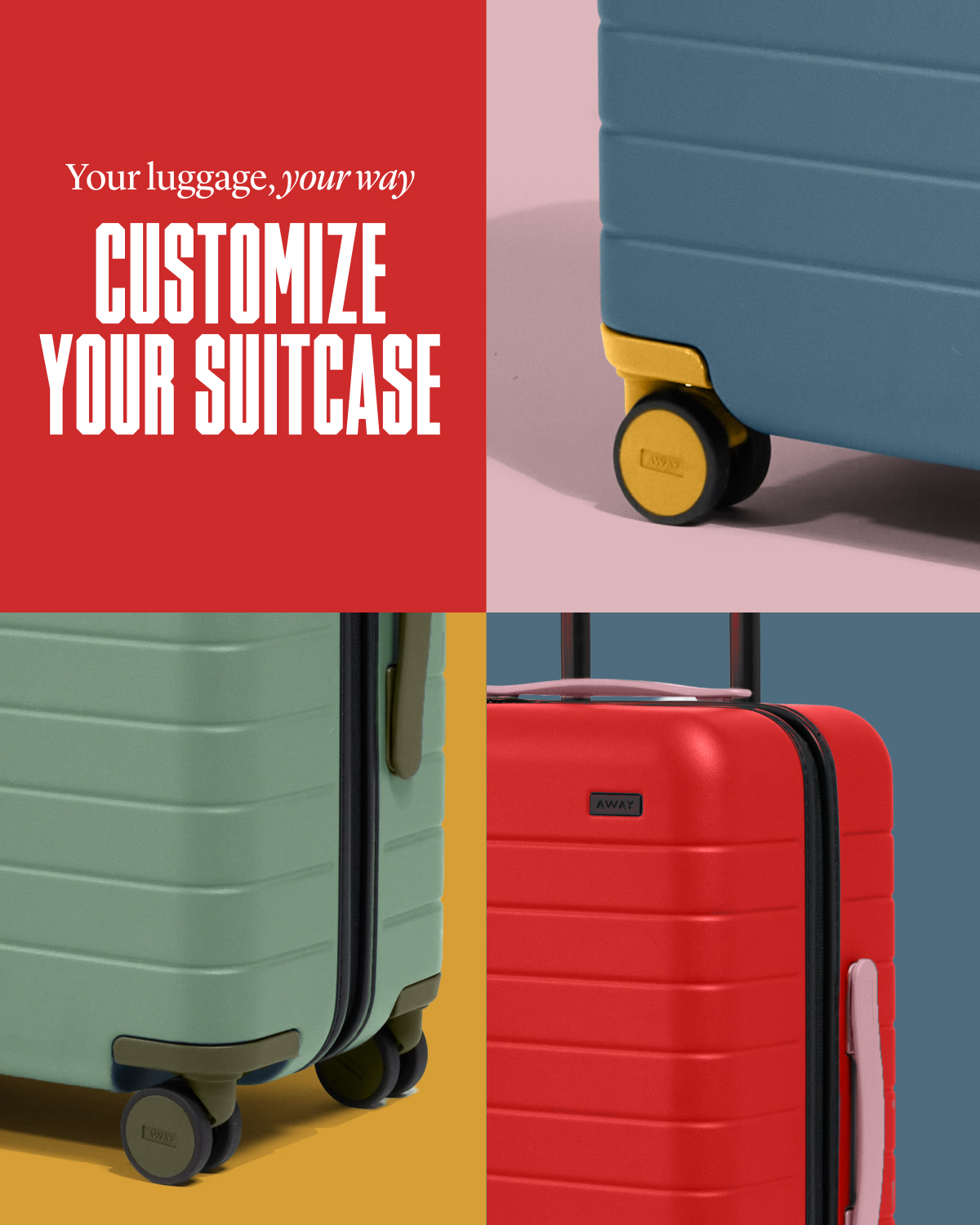 Customize your suitcase
