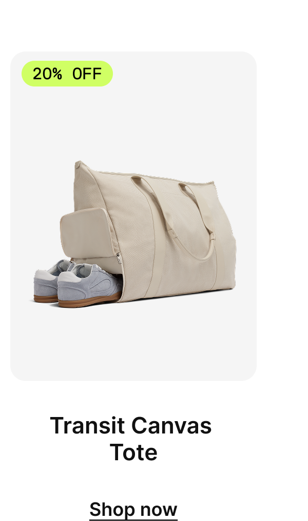 Transit Canvas Tote