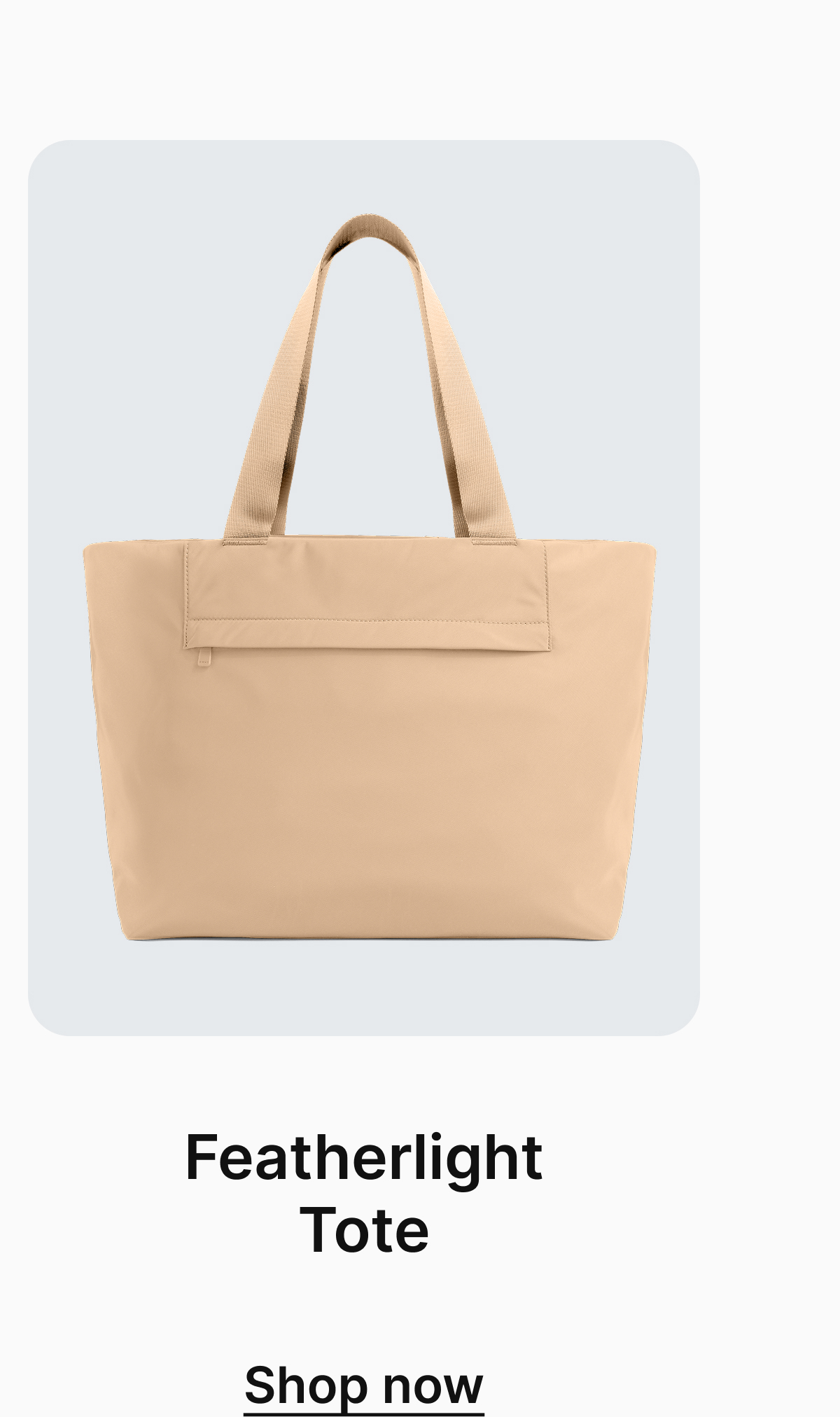 Featherlight Tote