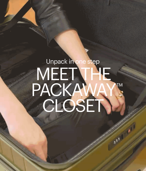 Unpacking in one step | Meet the PackAway™ Closet
