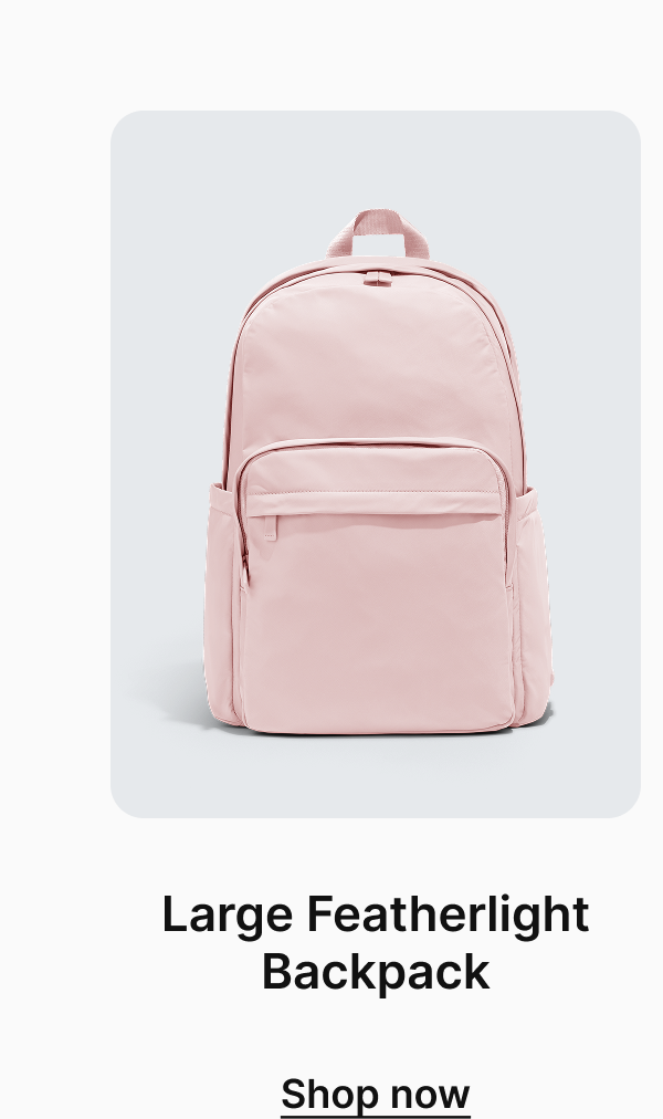 Large Featherlight Backpack