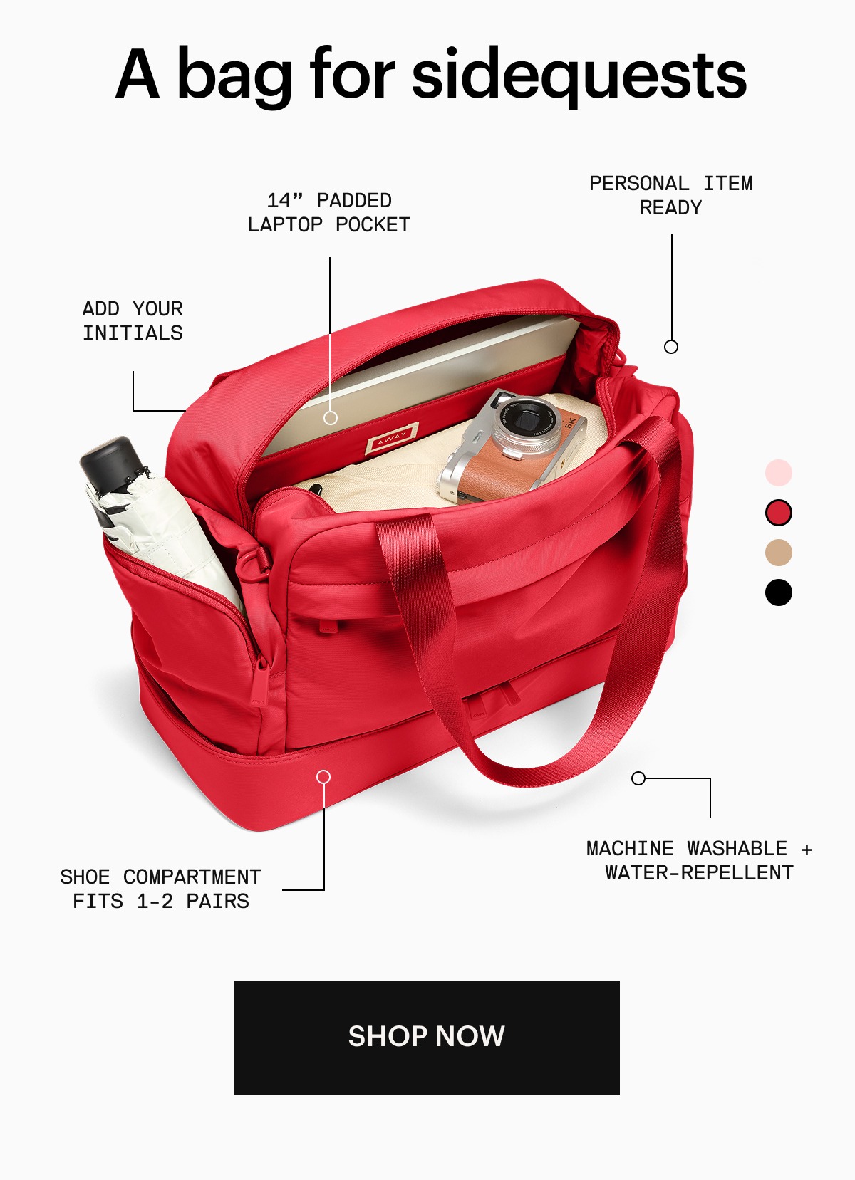 A bag for sidequests