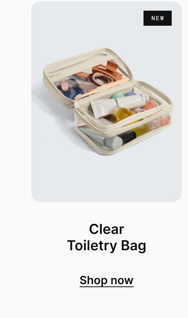 Clear Toiletry Bag