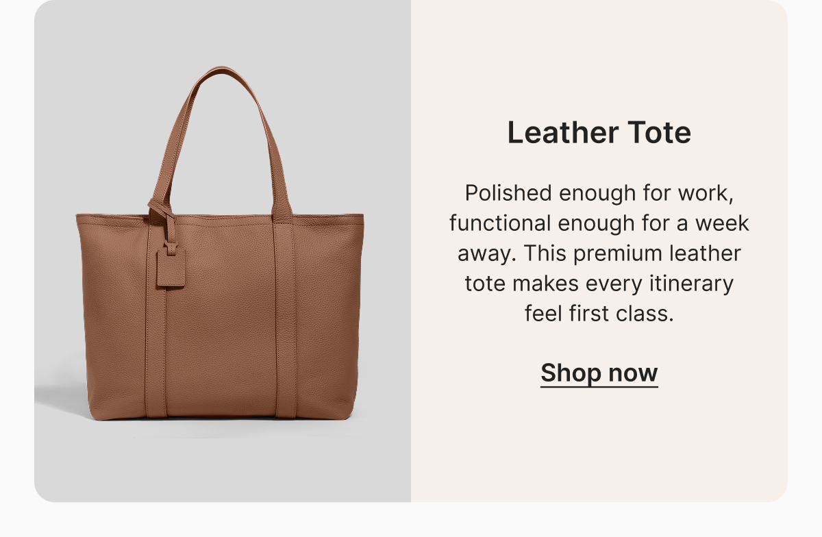 Leather Tote