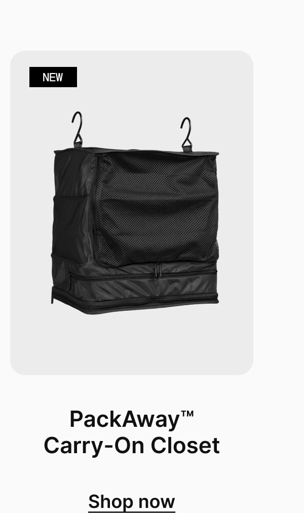 PackAway Carry-On Closet | Shop now
