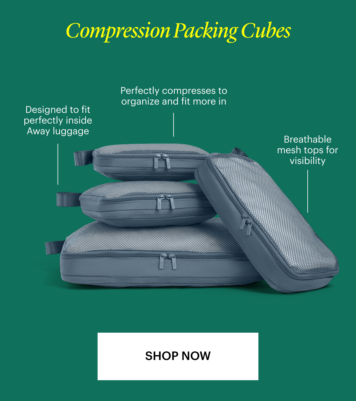 Compression Packing Cubes