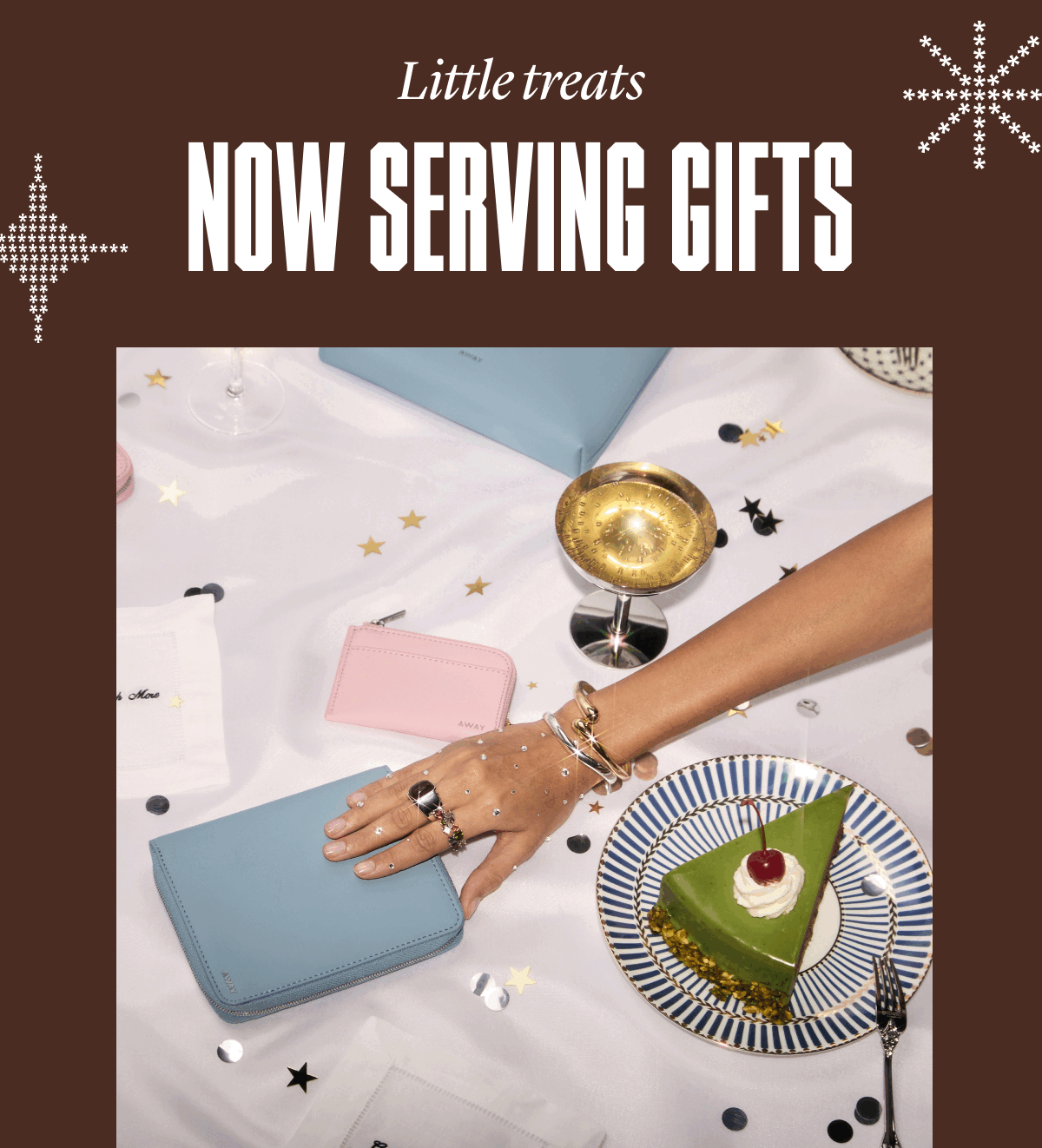 Now serving gifts