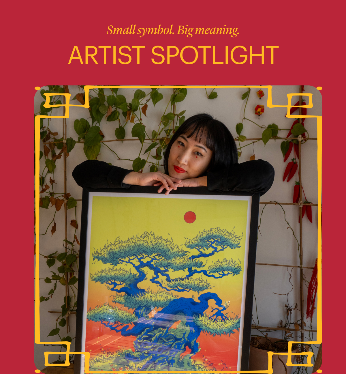 Small symbol, Big meaning. | Artist Spotlight