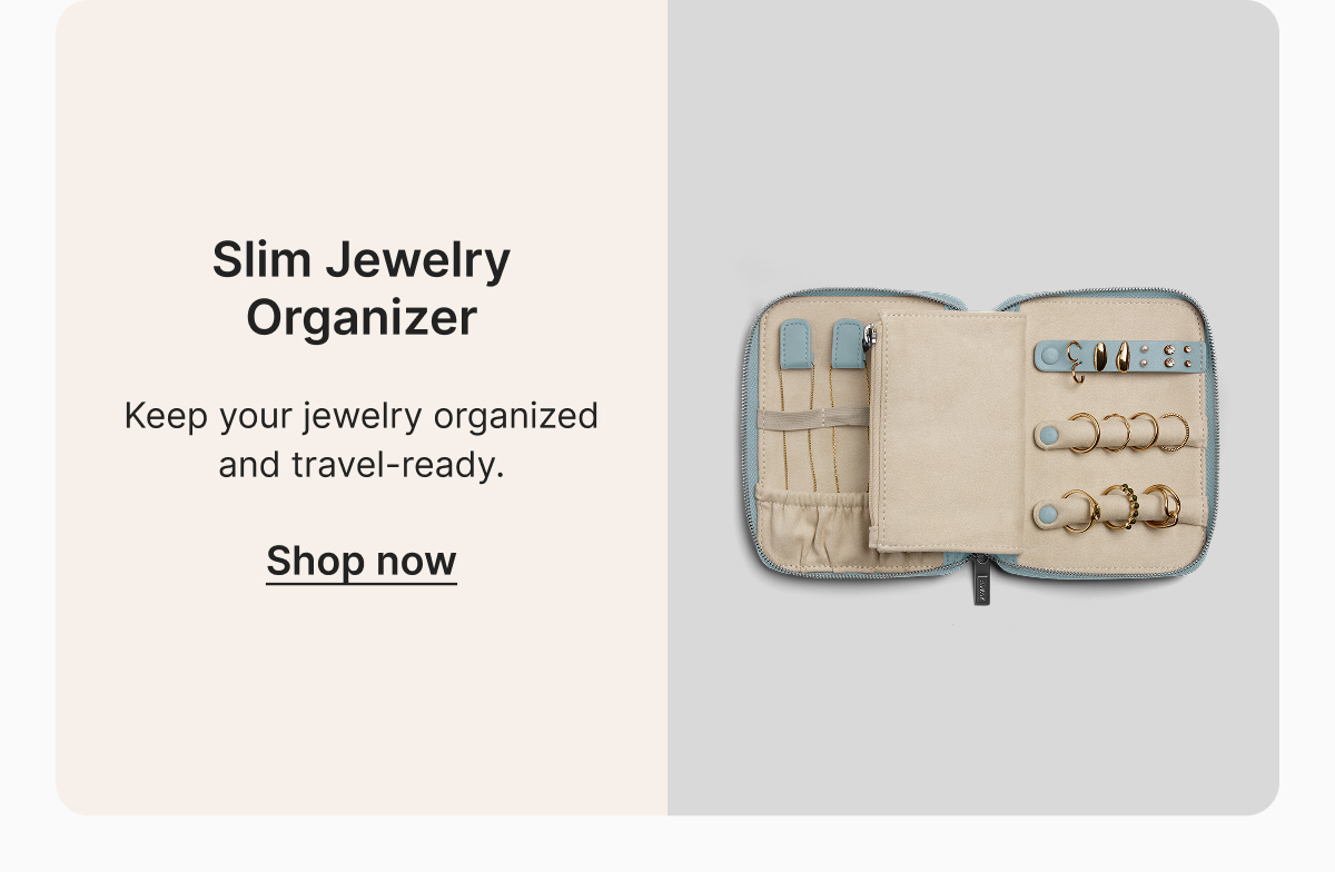 Slim Jewelry Organizer