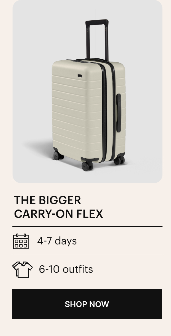 The Bigger Carry-On Flex | Shop now