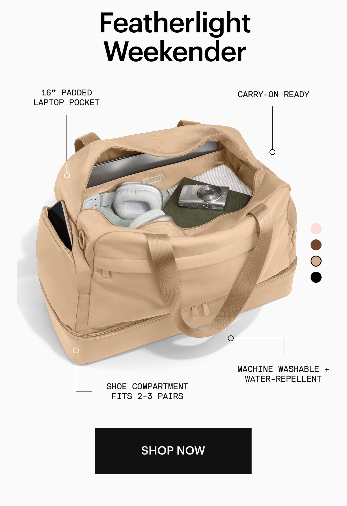 Featherlight Weekender