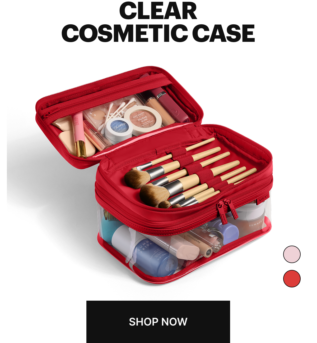 Clear Cosmetic Case