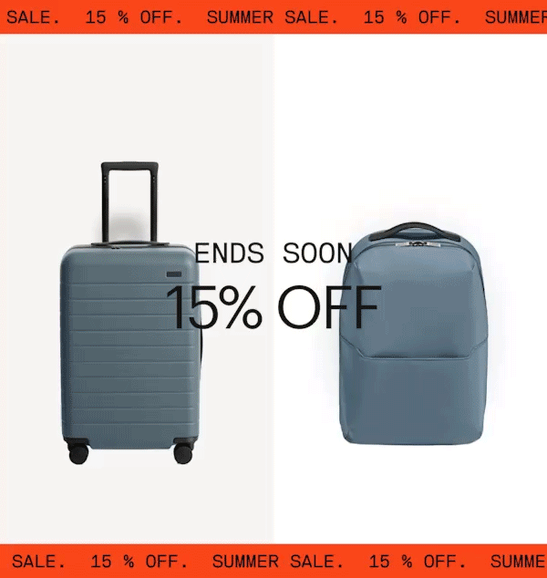 ENDS SOON | 15% OFF