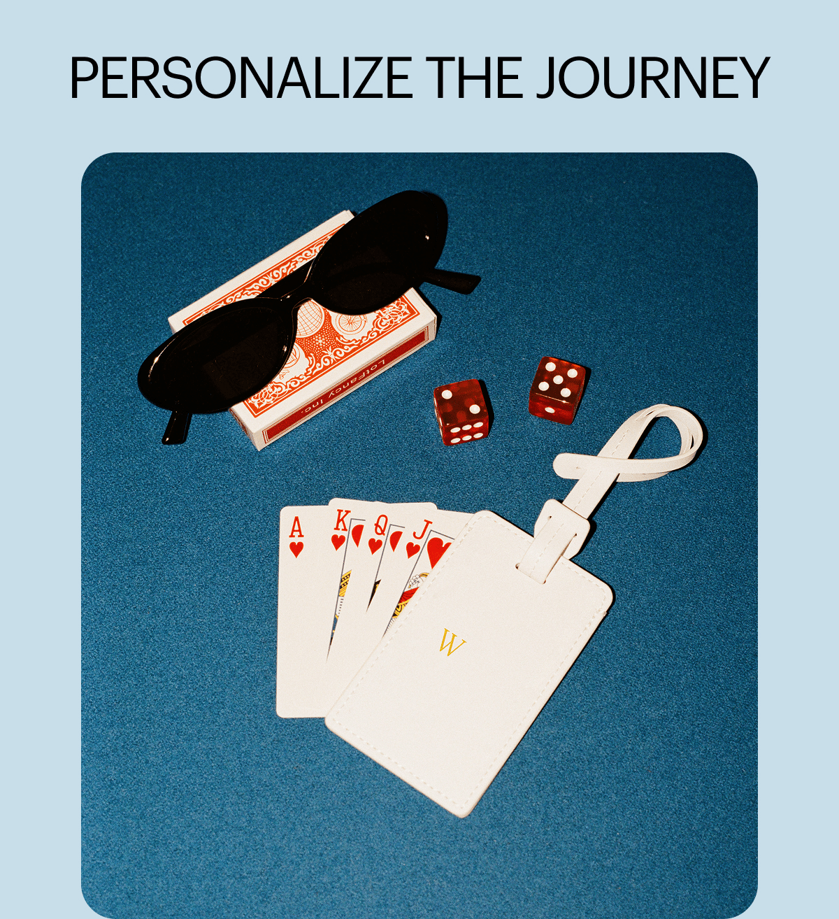 Personalize the Journey | Make it yours with personalization and monograms designed to add an extra-special touch.