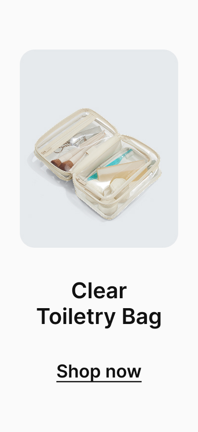 Clear Toiletry Bag