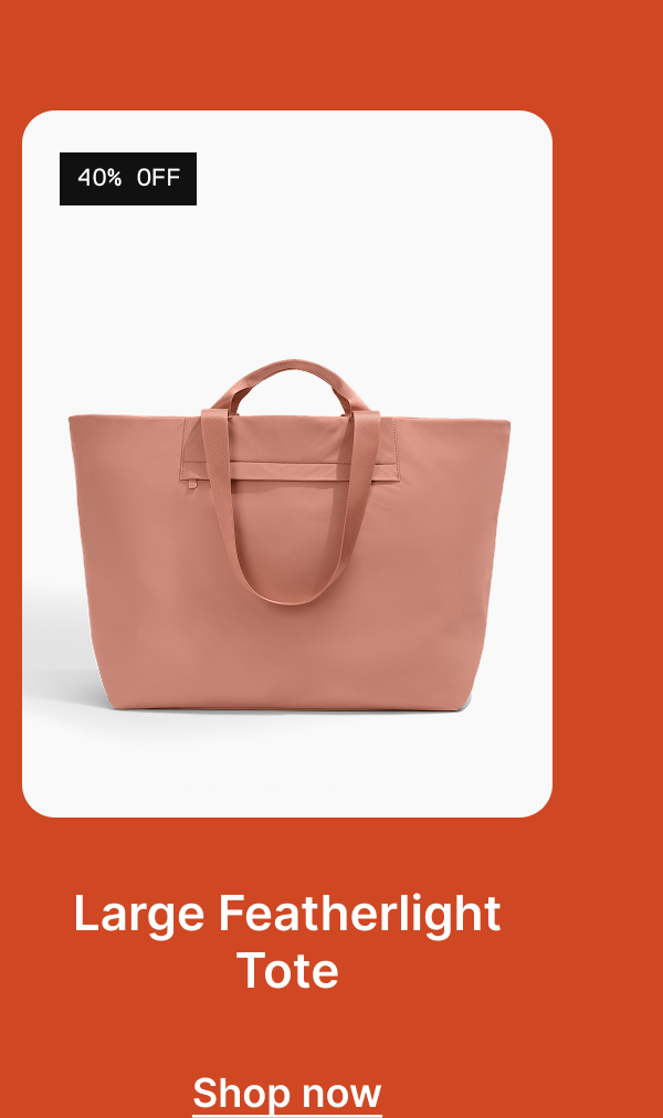 Large Featherlight Tote
