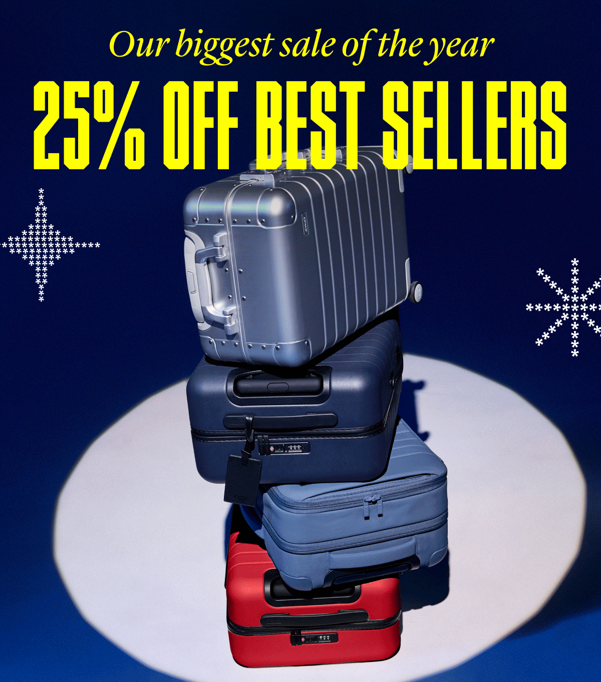 Our biggest sale of the year | 25% off best sellers*