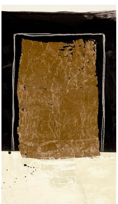 Her paintings are characterized by color, texture and dimension
