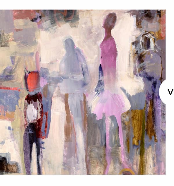 Glam art draws influence from the Art Deco movement and the luxury and glamor of old Hollywood
