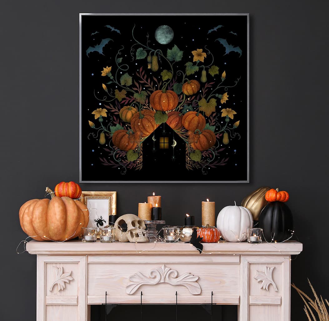 Add a magical touch to your space with artwork