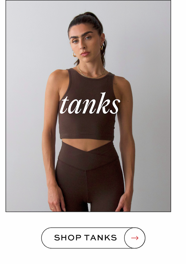Tanktop met hoge hals en organische stretch, zwart