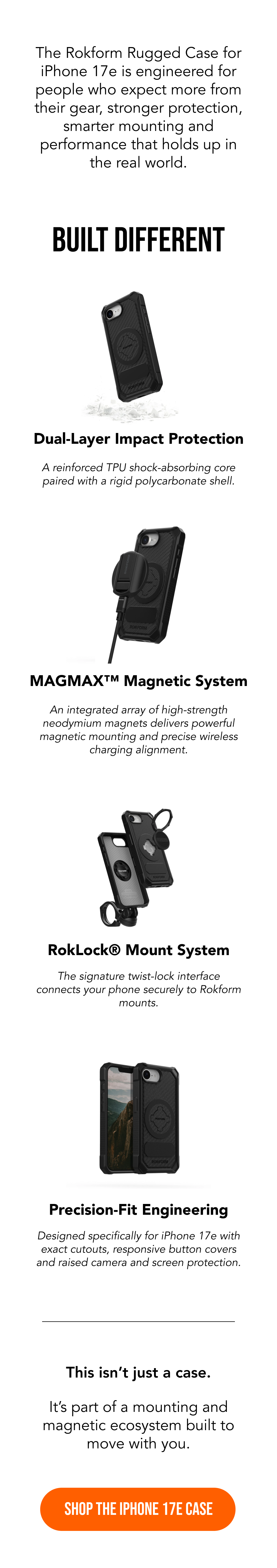 Rokform Rugged Case for iPhone 17e