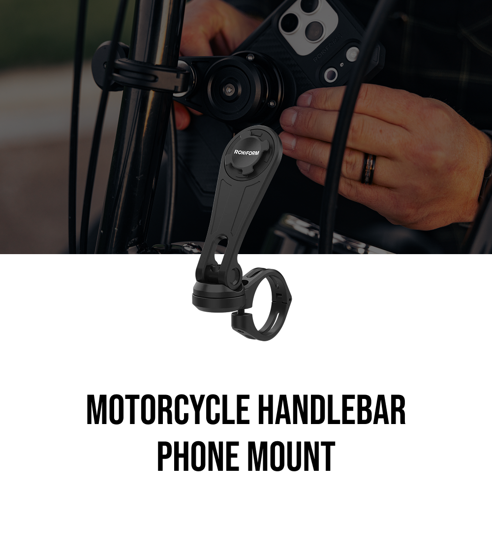 Motorcycle Handlebar Phone Mount