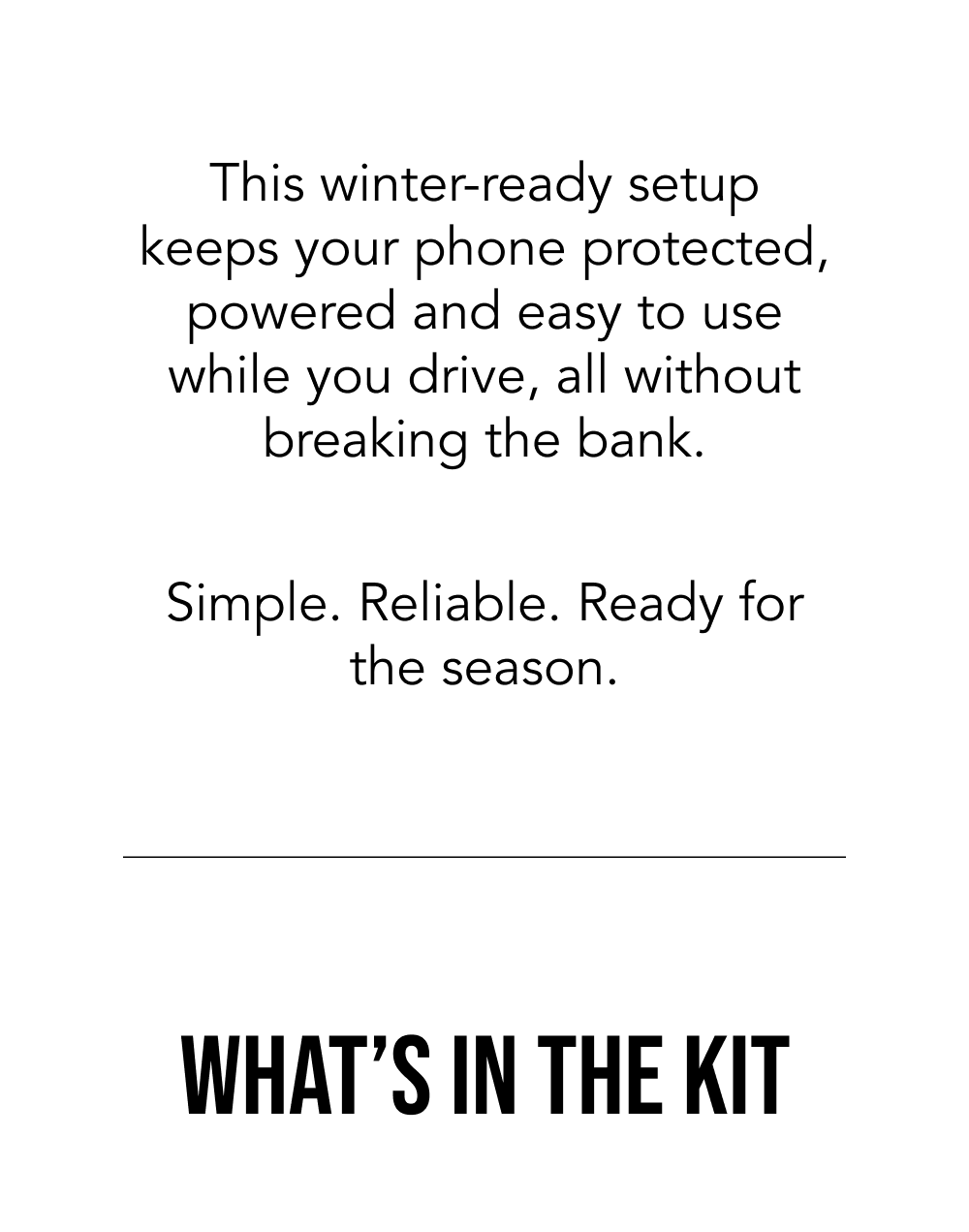 Winter Commute Kit: Essentials Under $100