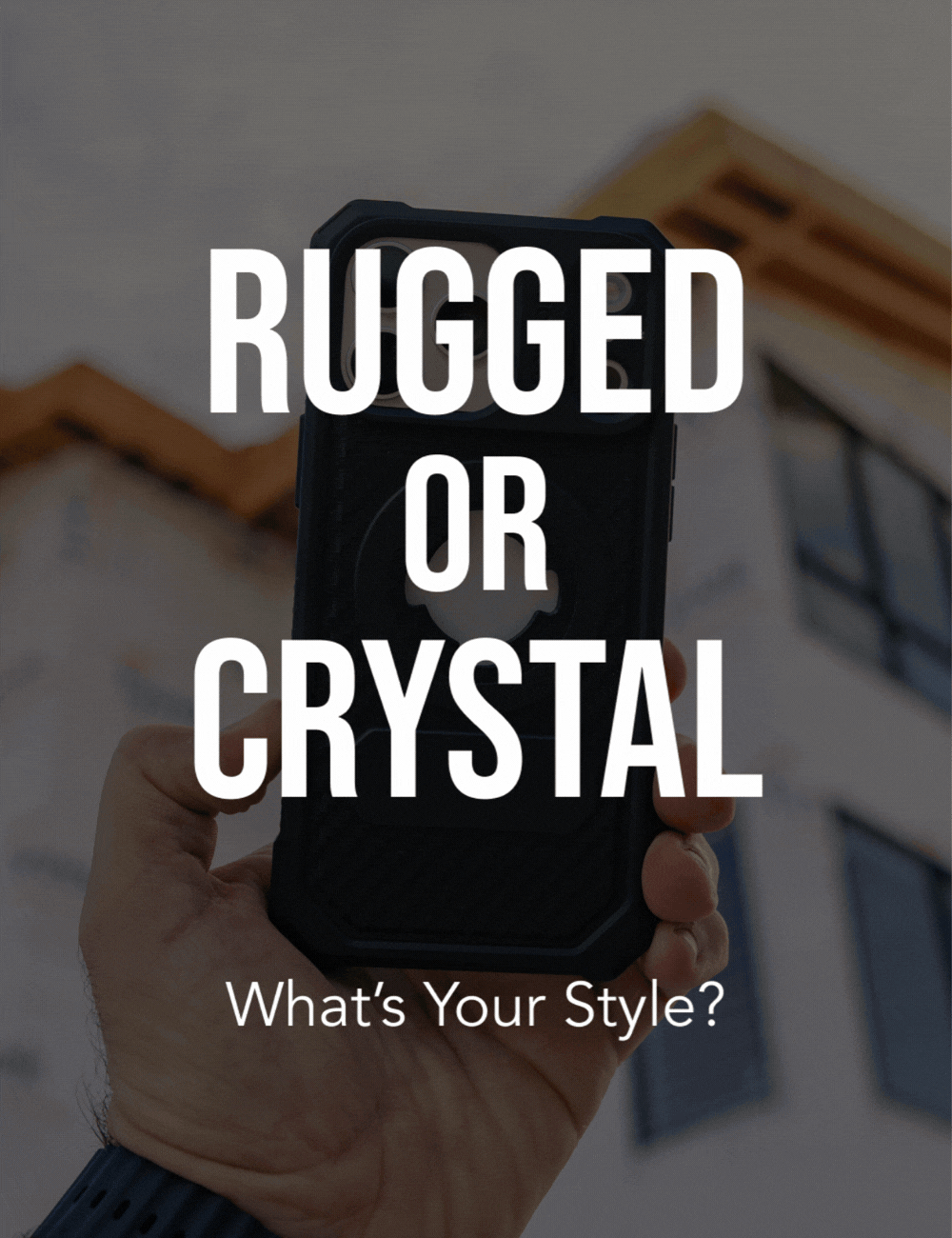 Rugged and Crystal Phone Cases