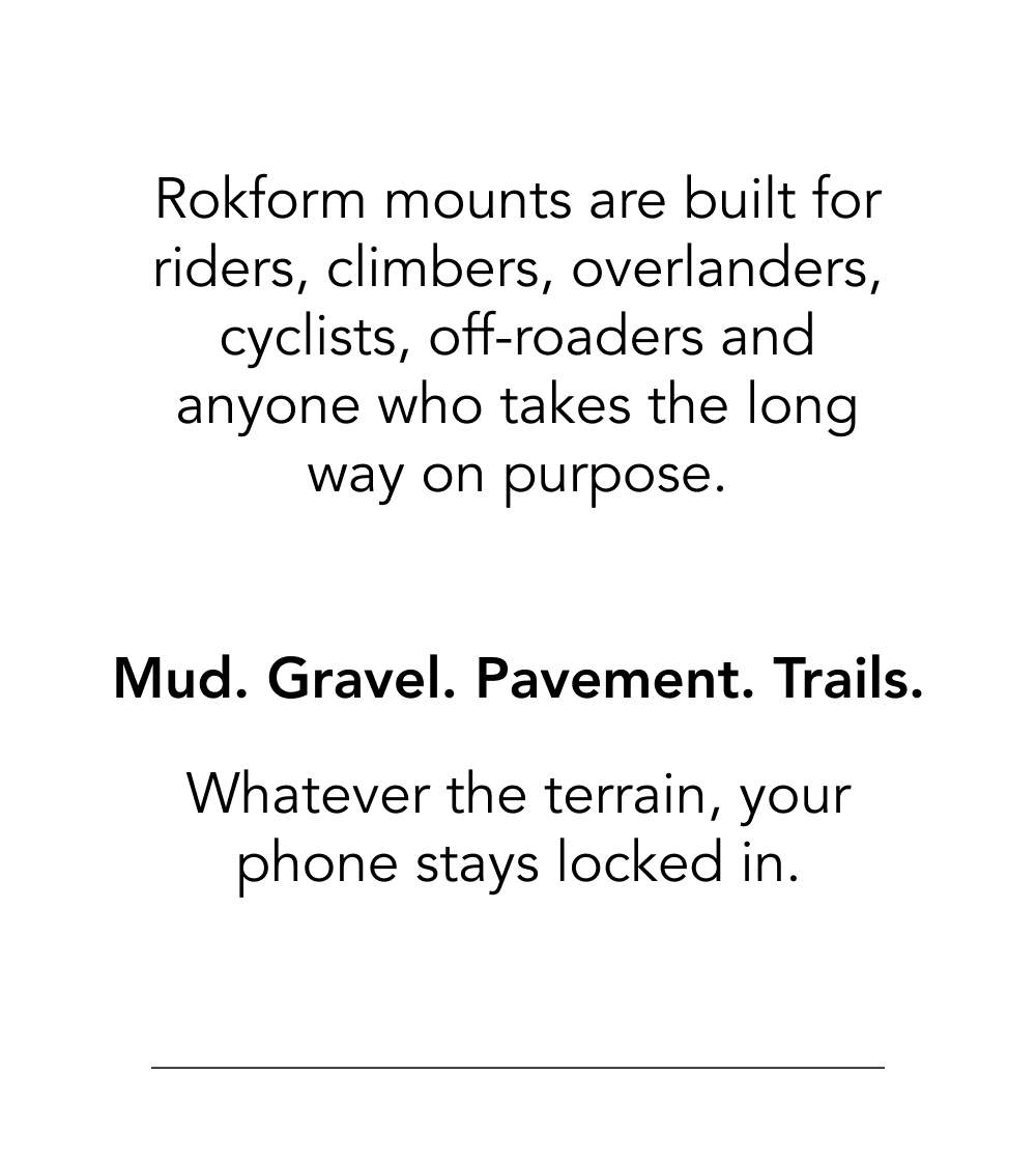 Mounts for Any Terrain