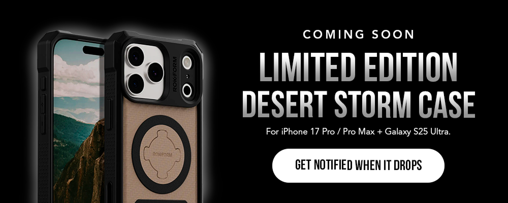 Coming Soon: Limited Edition Desert Storm Phone Case