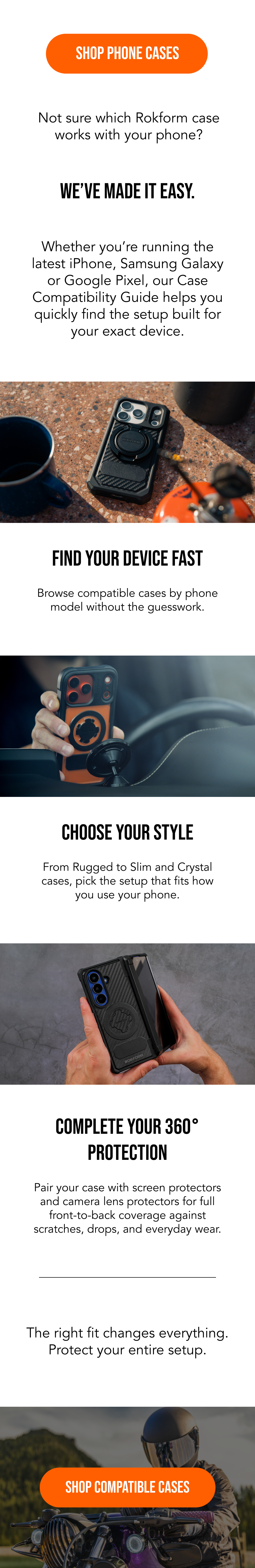 Find Your Fit with Rokform Phone Cases
