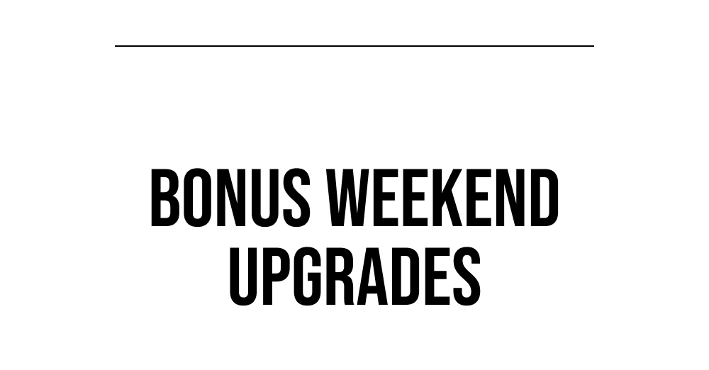 Weekend Warrior Essentials