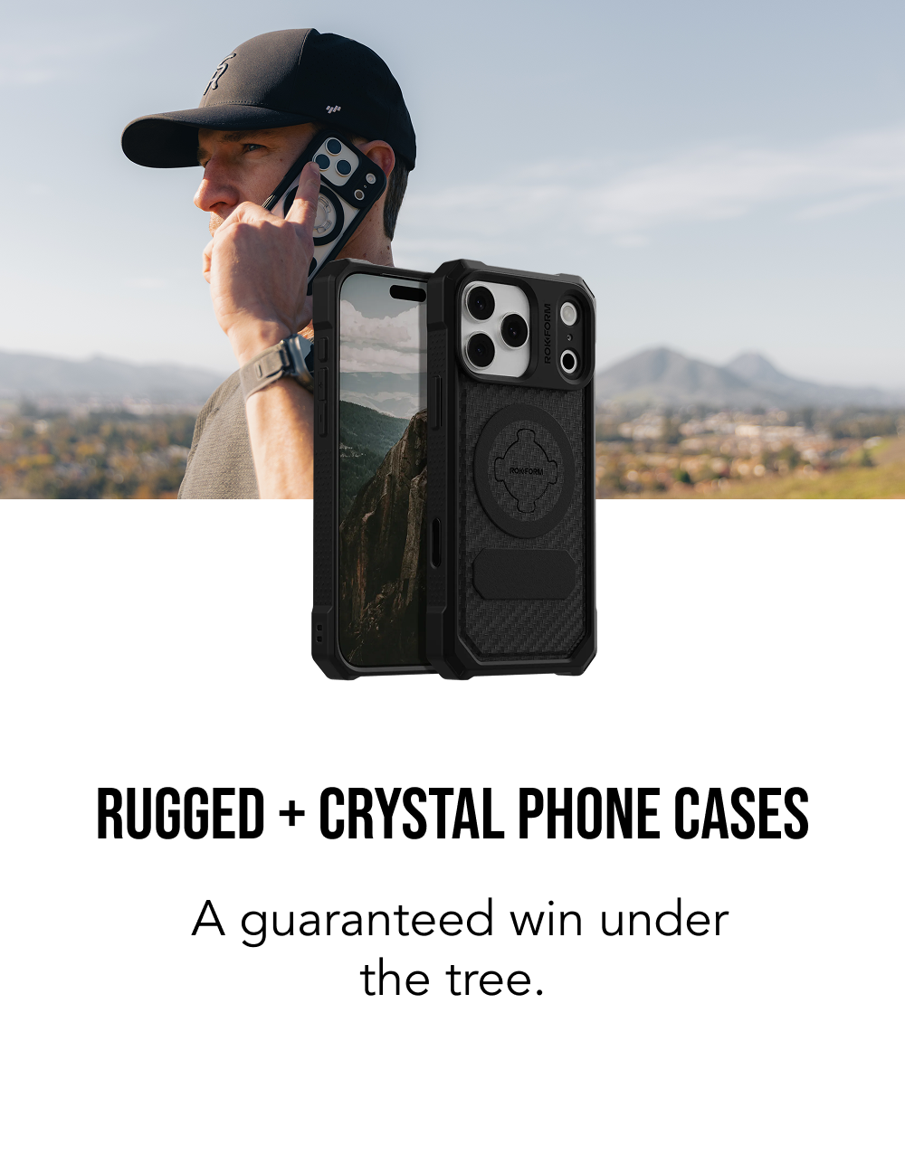 Rugged and Crystal Phone Cases