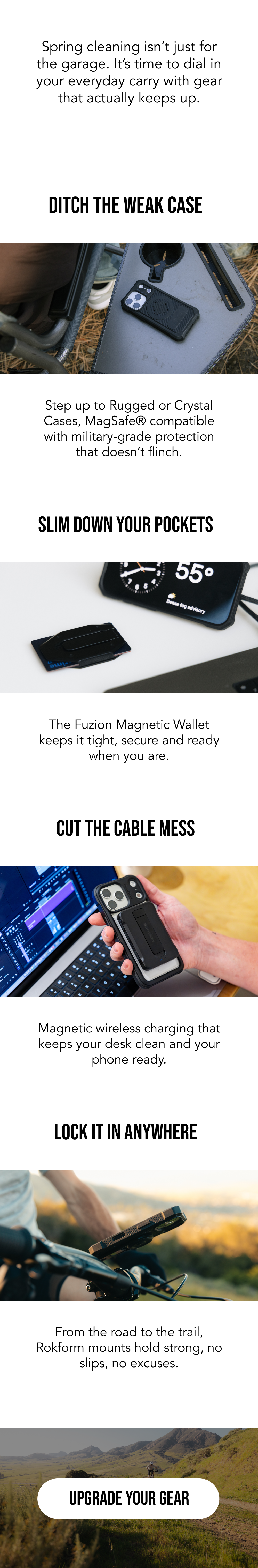 Clean Up your SetUp with Rokform