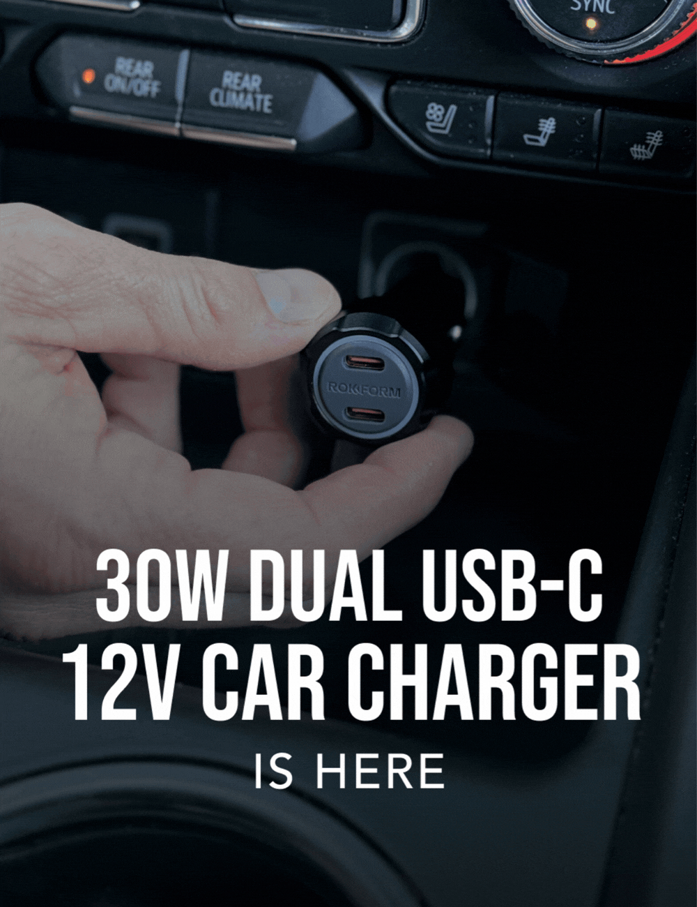 30W Dual USB-C 12V Car Charger is Here