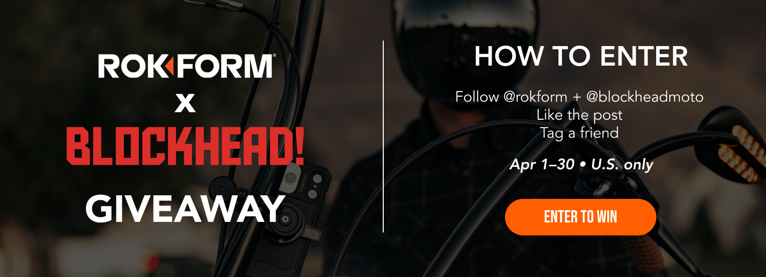 Rokform x BlockHeadMoto Giveaway