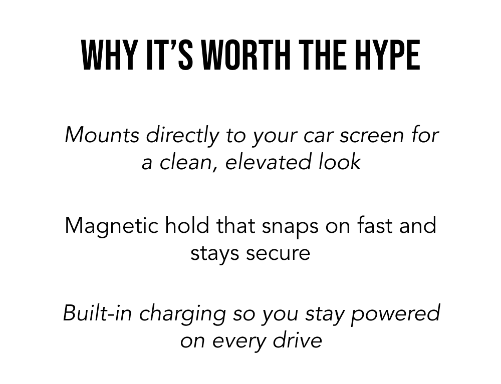 Coming Soon: Car Screen Phone Mount Charger