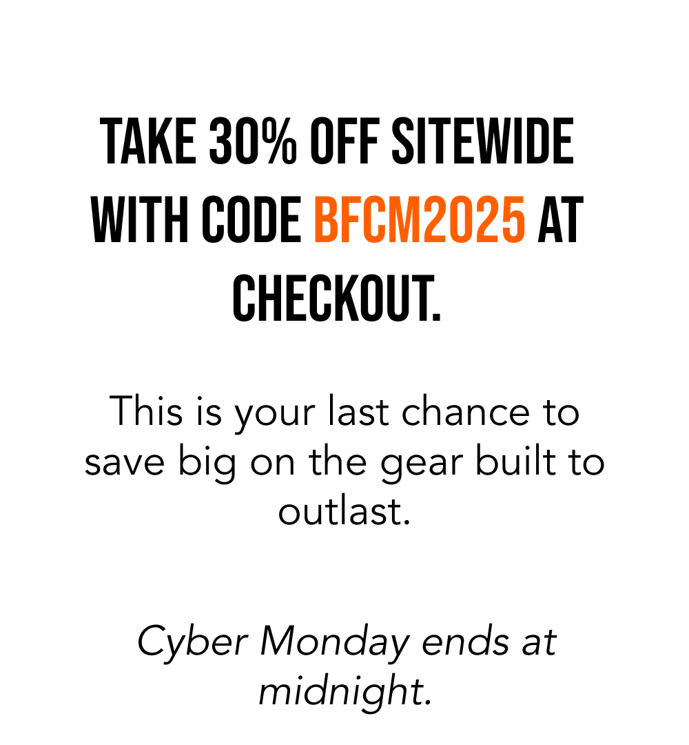 CYBER MONDAY SALE: 30% OFF SITEWIDE