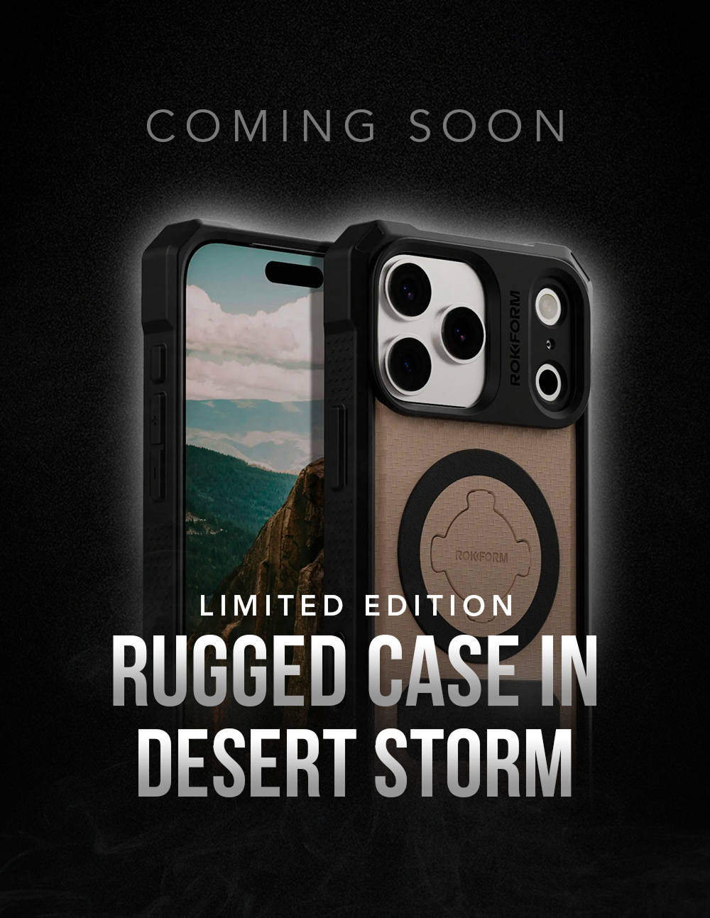Coming Soon: Limited Edition Rugged Case in Desert Storm