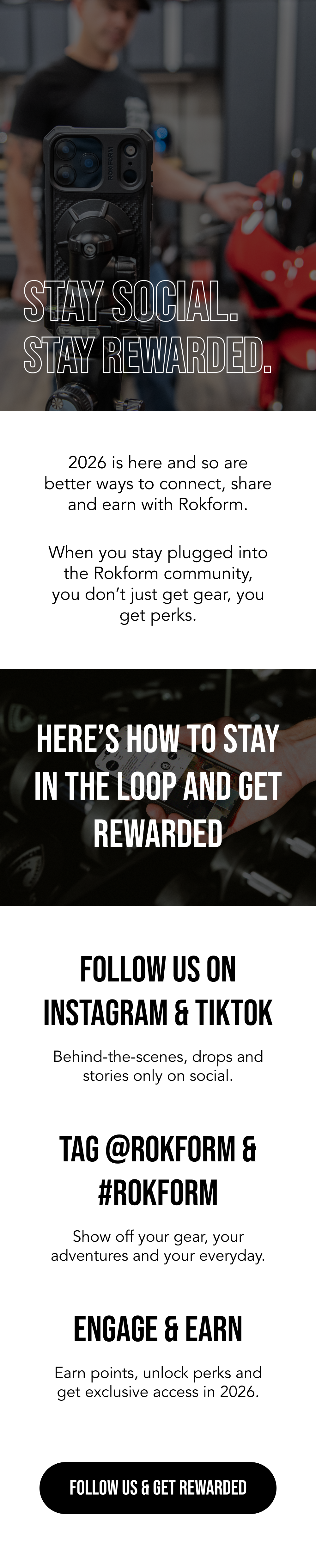 Stay Social. Stay Rewarded.